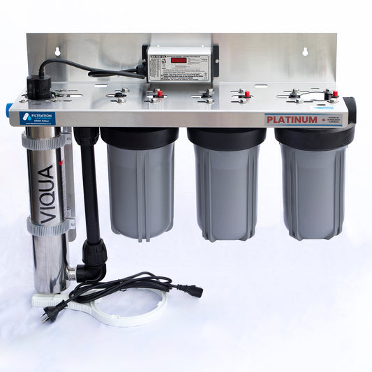 Ultimate Whole House Water Filter System | Bacteria Removal (Medium house) | Ultimate Platinum