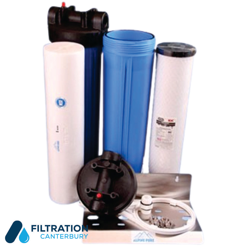 water filter on mains water supply heavy metals and chlorine for larger homes